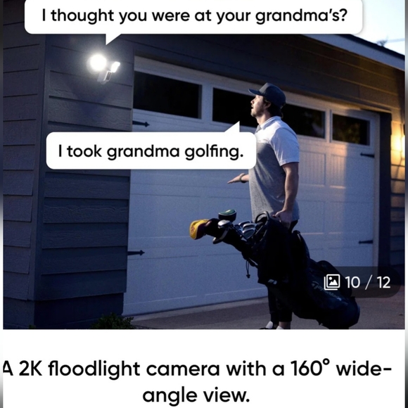 Wyze Cam Floodlight 2K Color Night Vission 2800 Lumen LED Motion activated New. - Picture 9 of 9